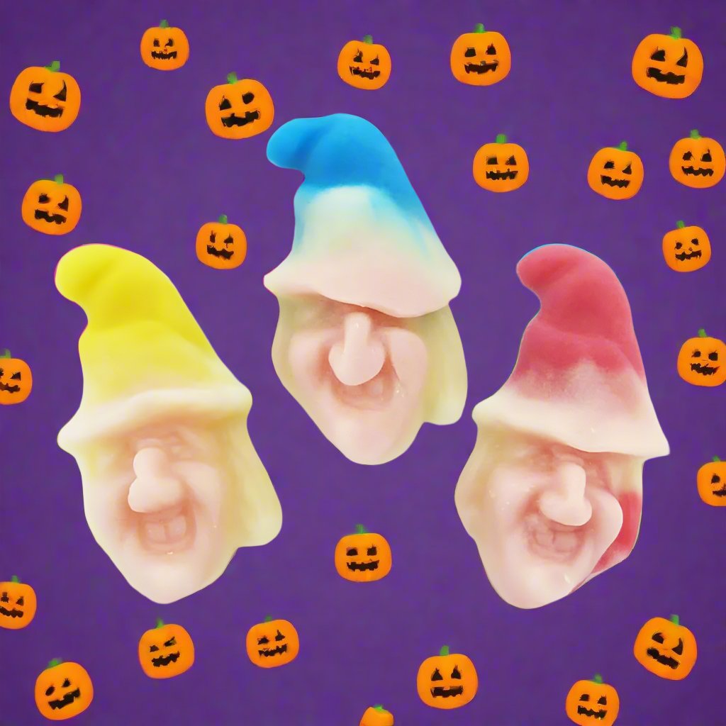 Kingsway Halloween Witches Heads 100g