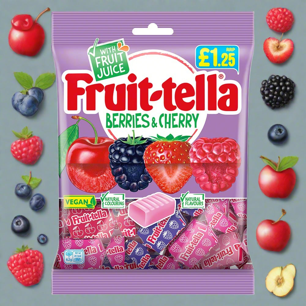 Fruittella Berries & Cherry 135g