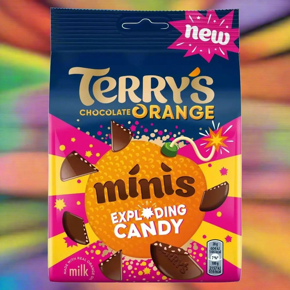 Terry's Chocolate Orange Exploding Minis Pouch 105g
