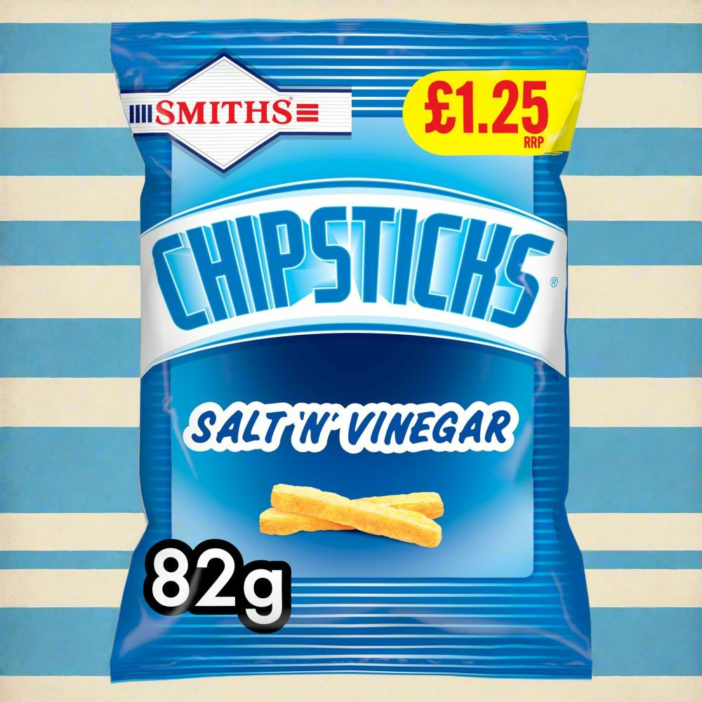 Buy Smiths Chipsticks Salt 'n' Vinegar Snacks Crisps £1.25 PMP 82g ...