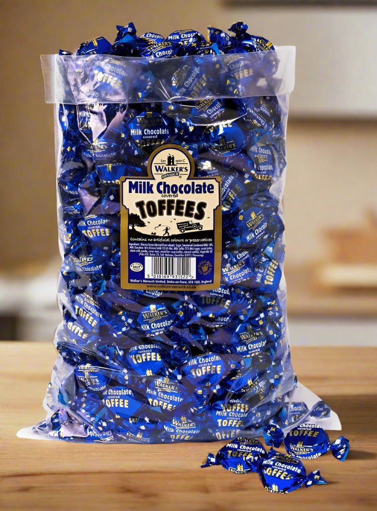 Walker's Nonsuch Milk Chocolate Covered Toffee 100g