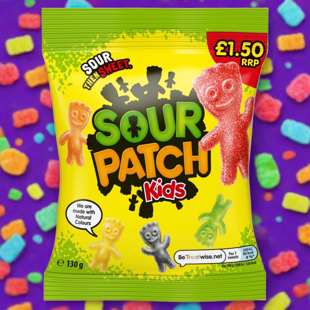 Sour Patch Kids Sweets Bag 130g