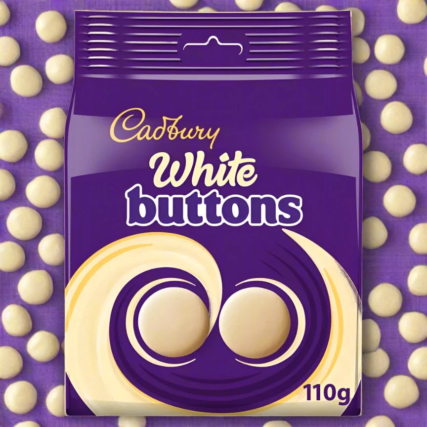 white chocolate buttons