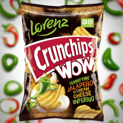 Lorenz Wow Jalapeno & Cream Cheese 80g