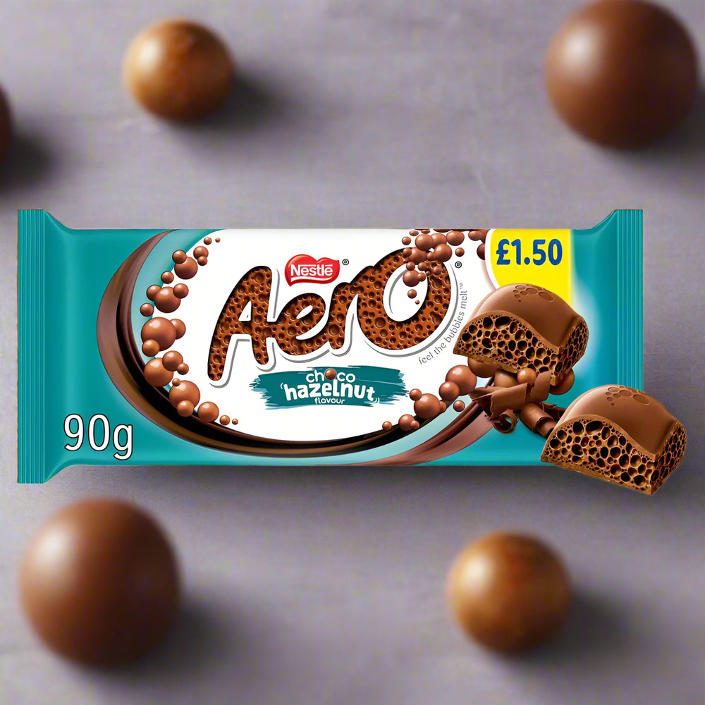 Aero Hazelnut Chocolate Sharing Bar 90g £1.50 PMP