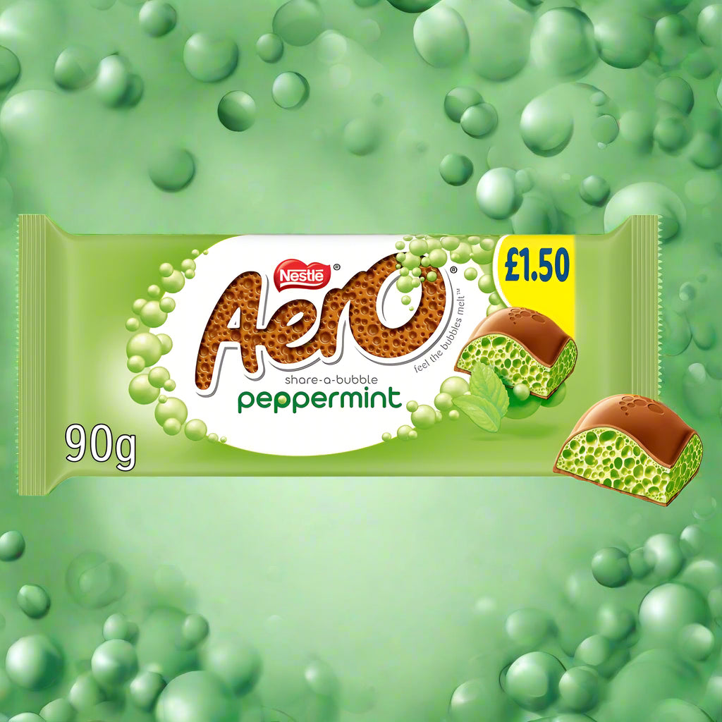 Aero Peppermint Chocolate Sharing Bar 90g PMP £1.50
