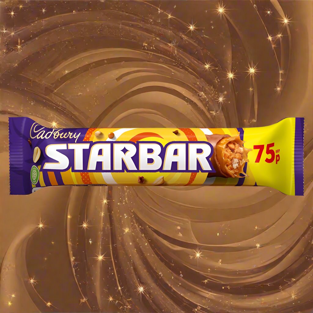 Cadbury Starbar Chocolate Bar 75p PMP 49g