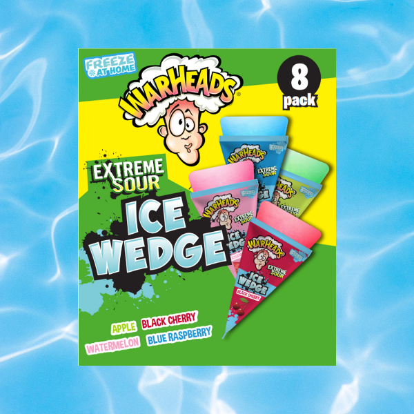 Warheads Extreme Sour Ice Wedge 8 Pack 496ml