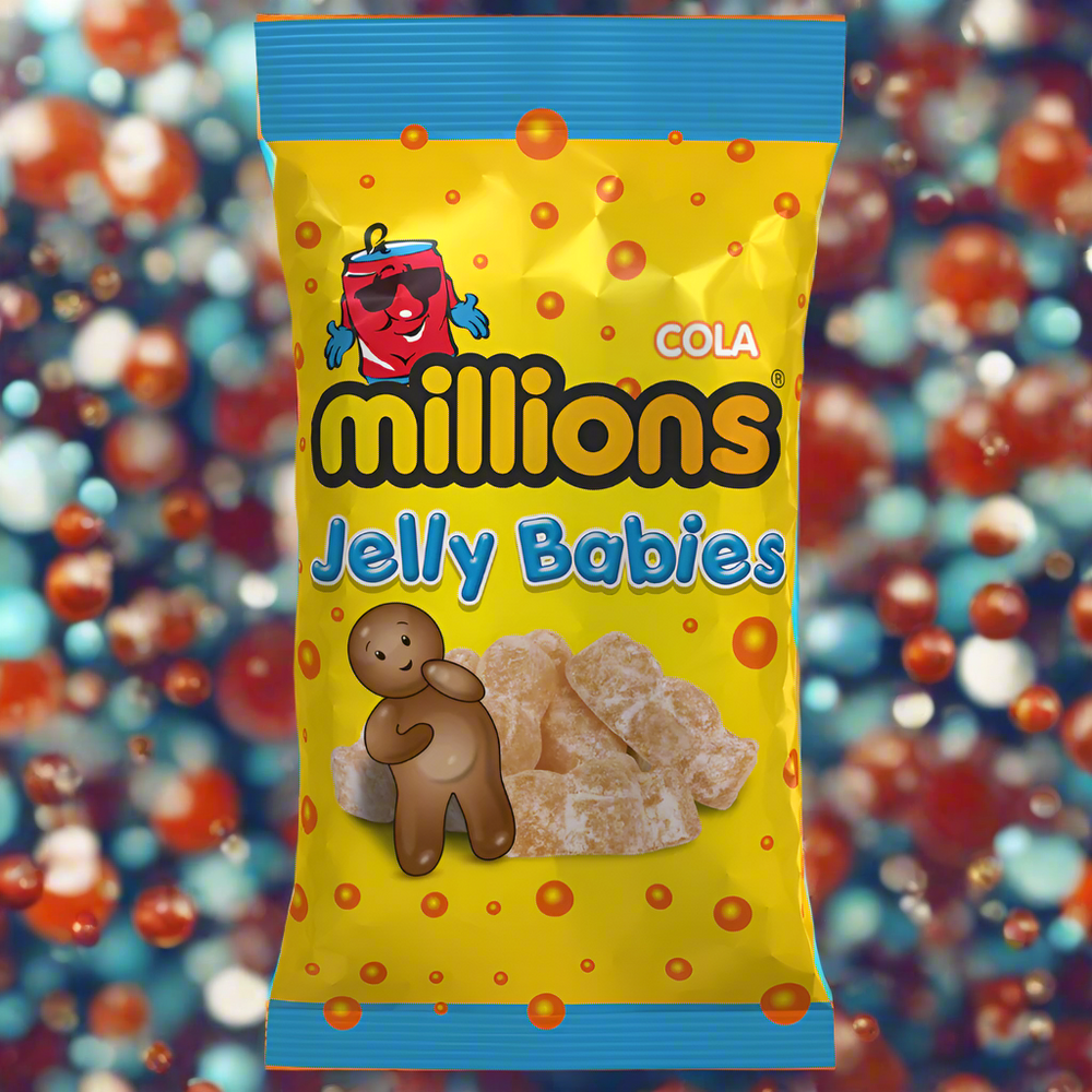 Millions Cola Jelly Babies Bag 150g
