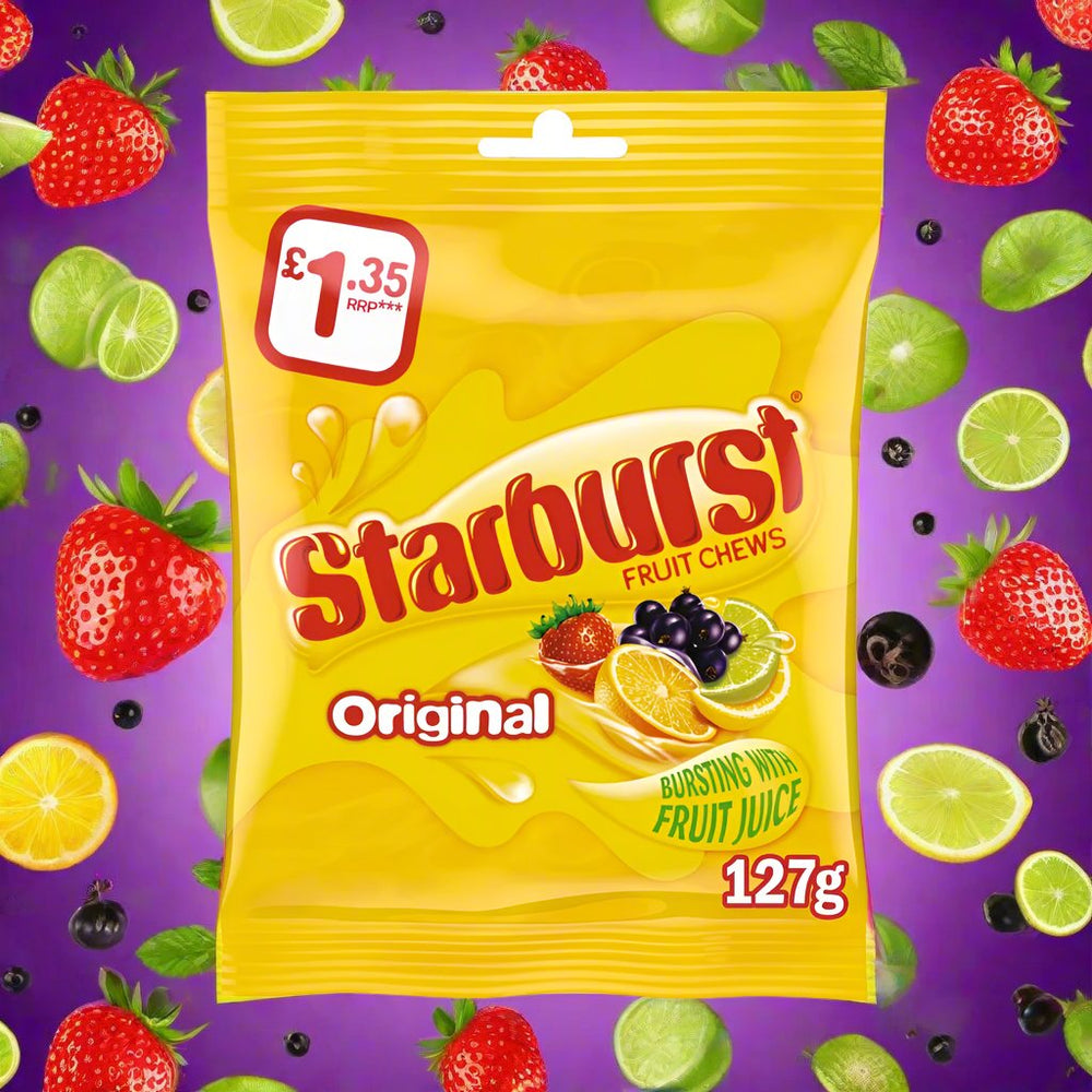 Starburst Fruity Chews Share Bag 127g £1.35