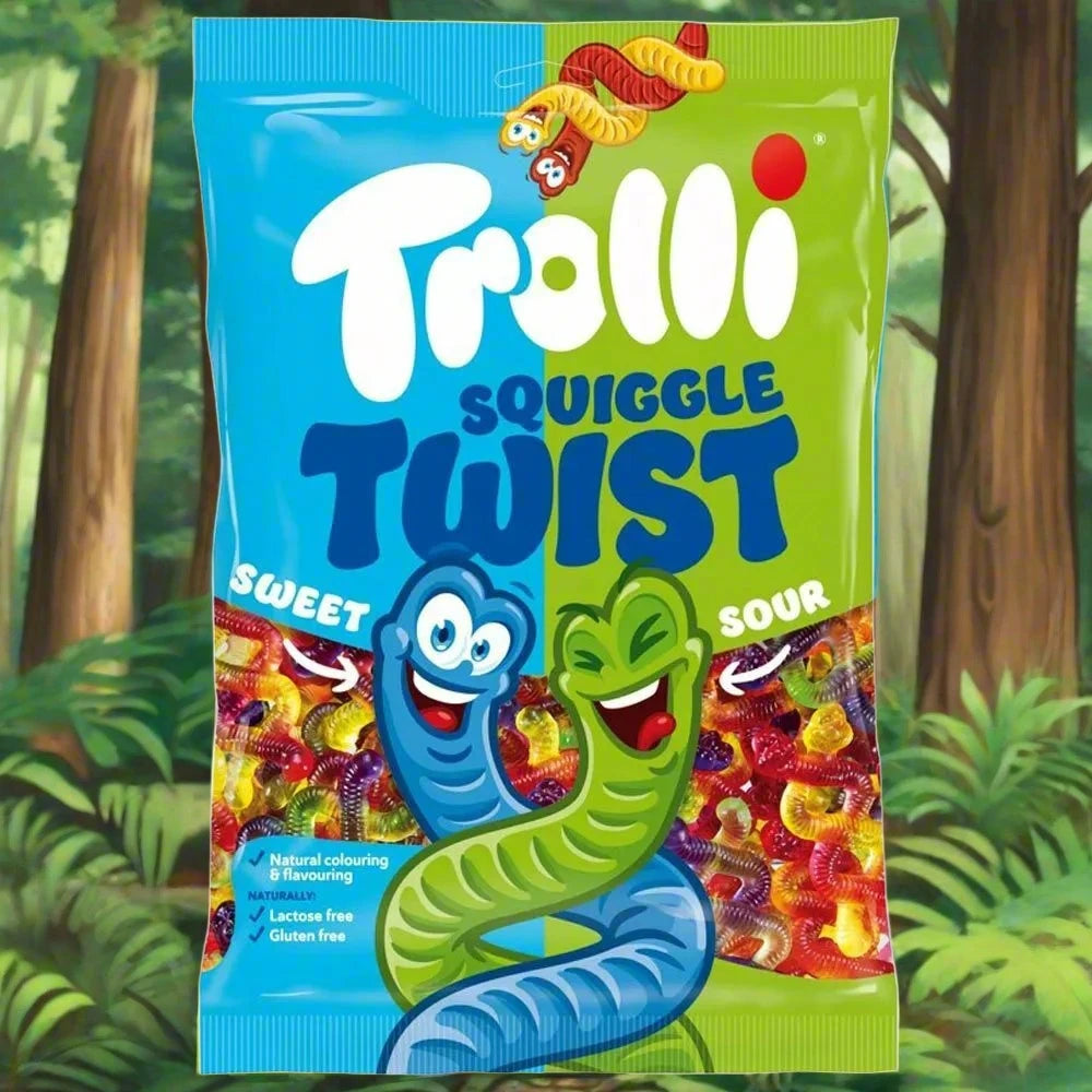 Trolli Squiggle Twist Bag 150g